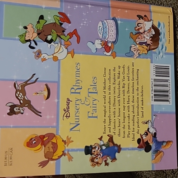 📚Disney's Nursery Rhymes & Fairy Tales Book📚 - Picture 13 of 15